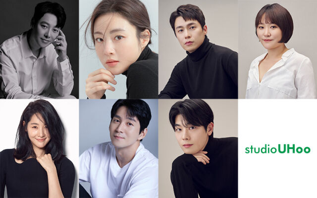 왼쪽부터 시계방향으로 배우 김동욱, 강소라, 이재원, 김현숙, 최찬호, 권혜성, 윤지민 / 스튜디오 유후