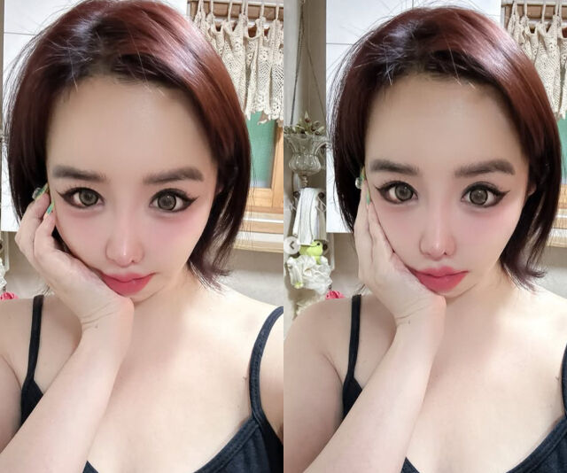 박봄이 화장실에서 셀카를 찍어 올렸다. / 박봄 소셜미디어 