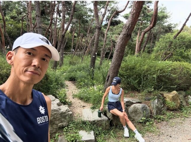 션과 정혜영. / 션 SNS