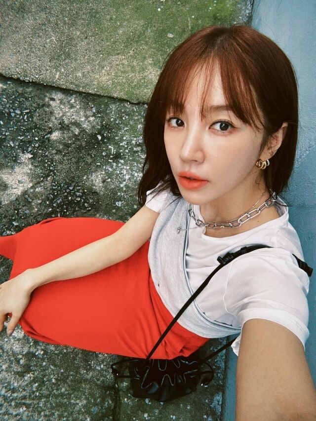 그룹 베이비복스 출신 배우 윤은혜. /윤은혜 소셜미디어