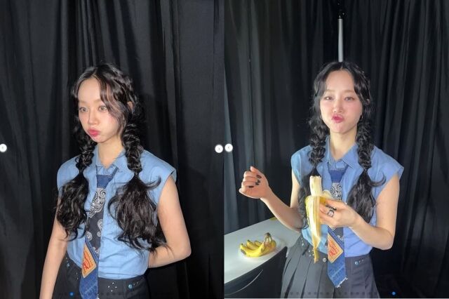 첫 팬미팅 투어를 성황리에 마친 혜리. /혜리 소셜미디어