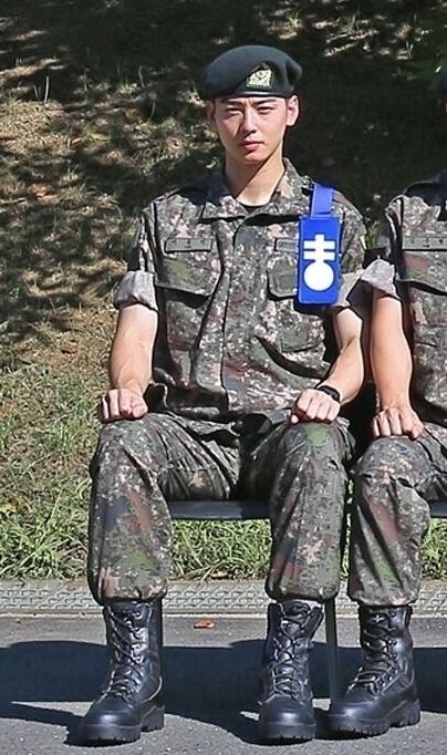 차은우./육군훈련소