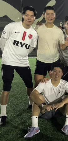 류준열, 이영표, 박지성 / 류준열 인스타그램