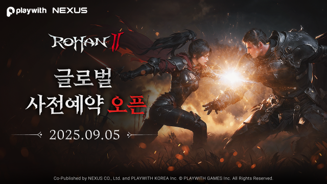 넥써쓰와 플레이위드코리아 MMORPG '로한2' 글로벌이 9월 5일부터 사전예약을 시작한다. /넥써쓰