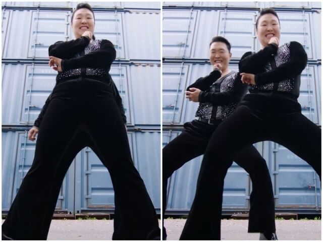 싸이, 이수지./소셜미디어