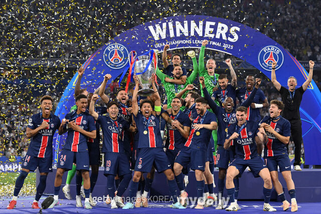 2회 연속 UCL 우승을 노리는 PSG. /게티이미지코리아