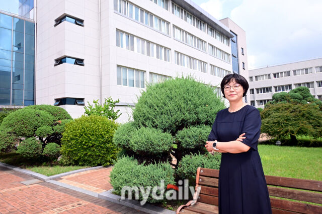 미림여자고등학교 백경미 교장. / 곽경훈 기자