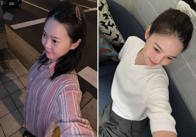 오마이걸 효정이 민낯에도 굴욕없는 미모를 자랑했다./효정 인스타그램