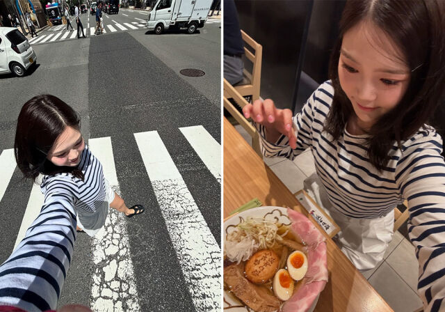 오마이걸 효정이 일본에서의 순간을 공유했다./효정 인스타그램