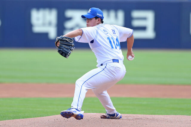 삼성 라이온즈 투수 천겸./삼성 라이온즈