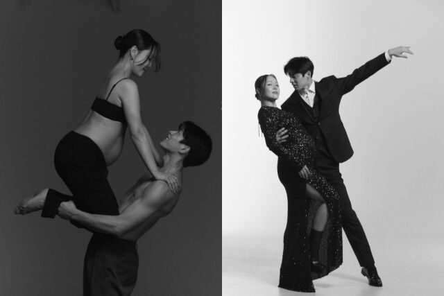 가수 임정희가 남편 김희현과 함께 만삭 화보를 찍었다. / 임정희 인스타그램