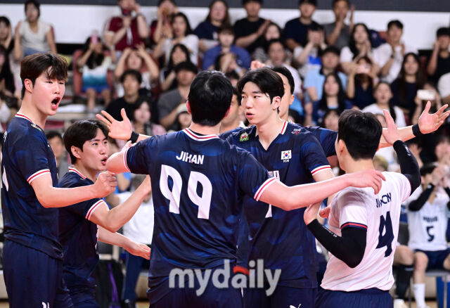 대한민국 남자배구 국가대표팀./마이데일리
