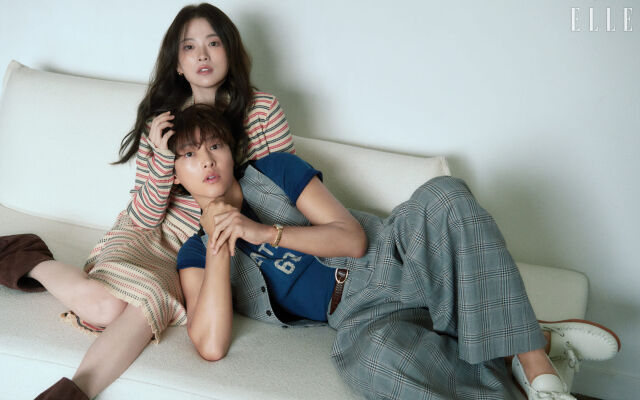 JTBC '마이유스' 주연 배우 송중기, 천우희 화보 / 엘르