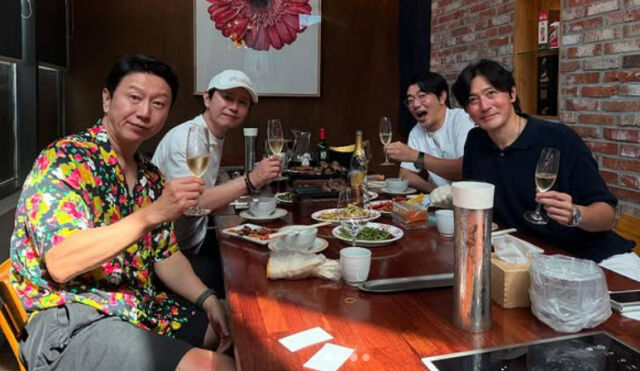 김수로, 장동건,김민종, 이종혁./소셜미디어