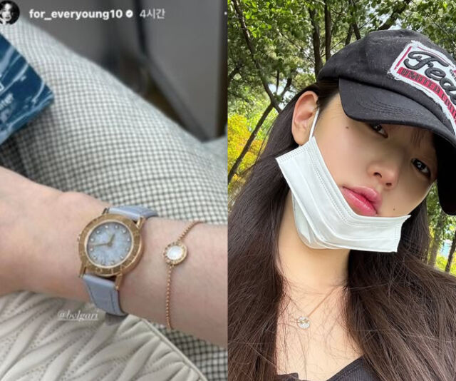 장원영이 SNS에 올린 사진에 갑론을박 논란이 일었다. / 장원영 소셜미디어