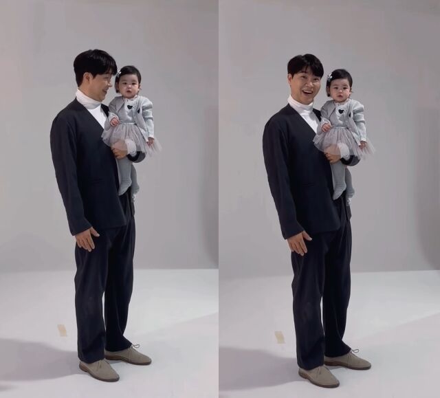방송인 박수홍이 딸 재이 양과 표지 모델이 됐다. / 박수홍 인스타그램
