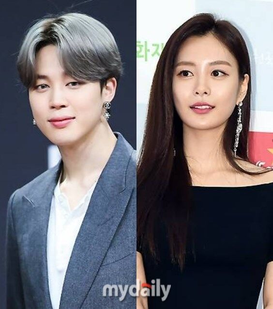 방탄소년단 지민, 송다은 / 마이데일리