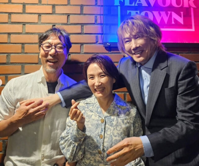 김장훈이 박경림, 이문세와 만나 즐거운 시간을 보냈다. / 김장훈 소셜미디어