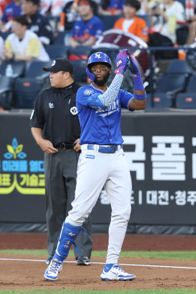 삼성 라이온즈 르윈 디아즈./삼성 라이온즈