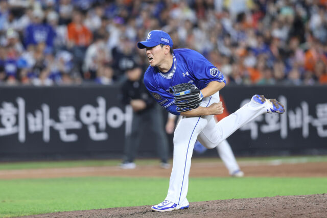 삼성 라이온즈 김재윤./삼성 라이온즈