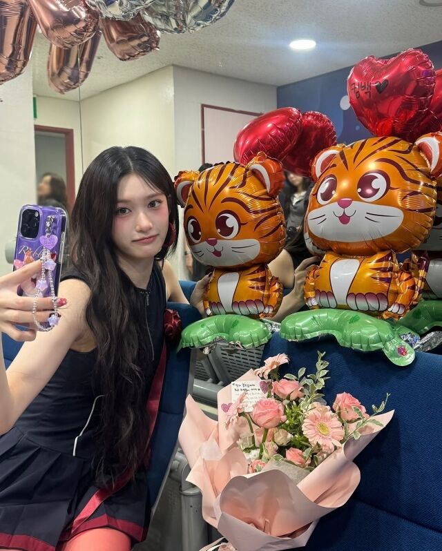 지난주 컴백 첫 주 활동을 성공적으로 마친 아이브의 이서. /이서 소셜미디어.