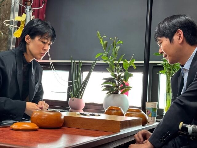 방송인 홍진경과 전 프로바둑기사 이세돌. / 홍진경 인스타그램 캡처