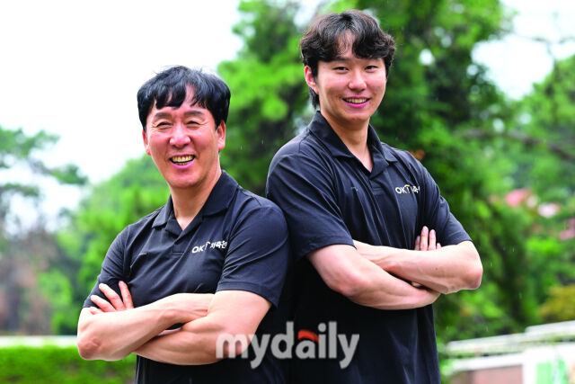 신영철 감독과 이민규./곽경훈 기자