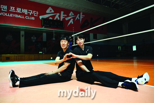 신영철 감독과 이민규./곽경훈 기자