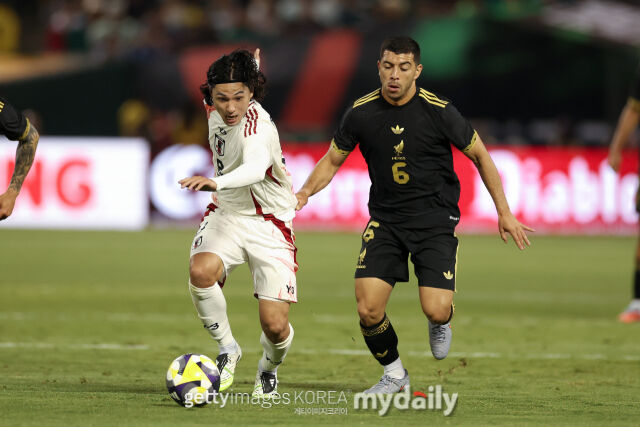 일본과 멕시코가 0-0으로 비겼다./게티이미지코리아