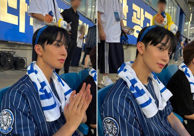 배진영이 삼성의 '승리 요정'이 됐다./배진영 인스타그램