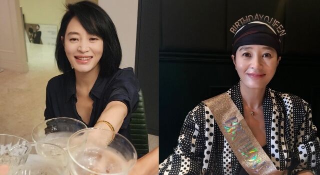 배우 김혜수가 55번째 생일을 맞았다. /김혜수 소셜미디어