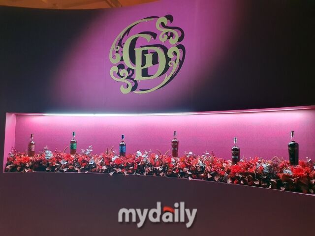 행사장에 전시된 더 글렌드로낙의 다양한 제품. /방금숙 기자