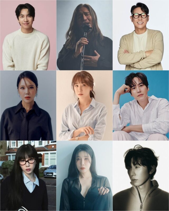 / 이승기(빅플래닛메이드엔터), 임재범(블루씨드엔터테인먼트), 윤종신(미스틱스토리), 백지영(트라이어스엔터테인먼트), 김이나(미스틱스토리), 규현(안테나), 태연(SM엔터테인먼트), 이해리(씨에이엠위더스), 코드 쿤스트(두오버엔터테인먼트)