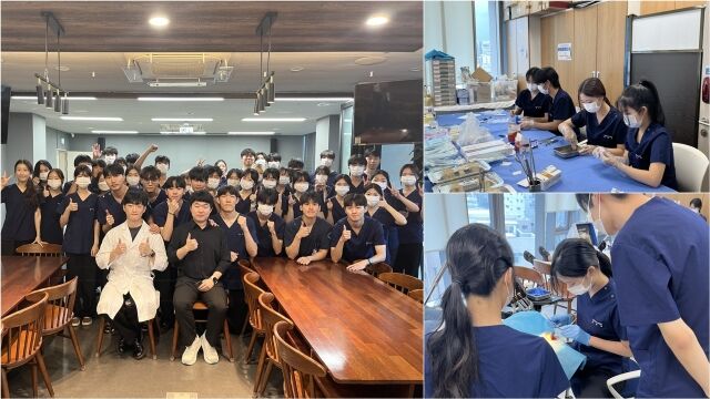 치과진료봉사. /경희대의료원