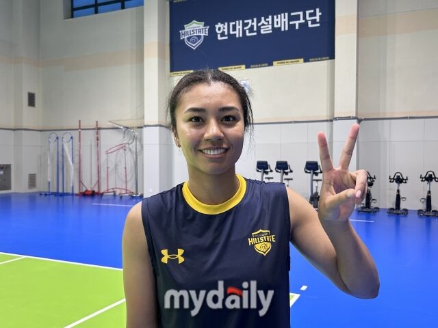 현대건설 자스티스 야구치./이정원 기자