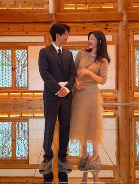 박보검, 김희영 이사./소셜미디어