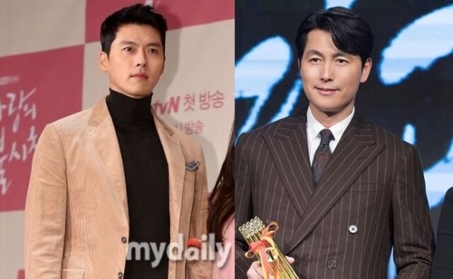 배우 현빈(왼쪽)과 정우성. /마이데일리DB, 정우성 소셜미디어