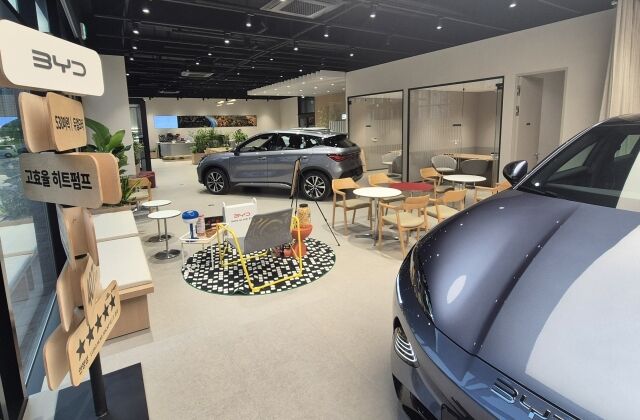삼천리EV가 인천광역시 서구에 ‘BYD Auto 서해구 전시장’을 열었다고 10일 밝혔다. 전시장 내경. /삼천리그룹