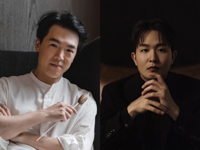HKPO 리오 쿠오크만 지휘자(왼쪽)와 피아니스트 선우예권./홍콩위크