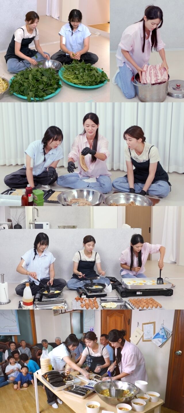 배우 남보라가 놀라운 대용량 요리 솜씨를 뽐낸다. / KBS 2TV '편스토랑'