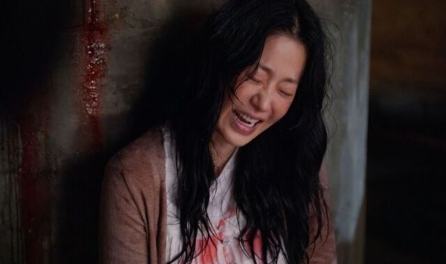 드라마 '사마귀:살인자의 외출'에서 열연을 펼치고 있는 고현정. /SBS '사마귀:살인자의 외출'