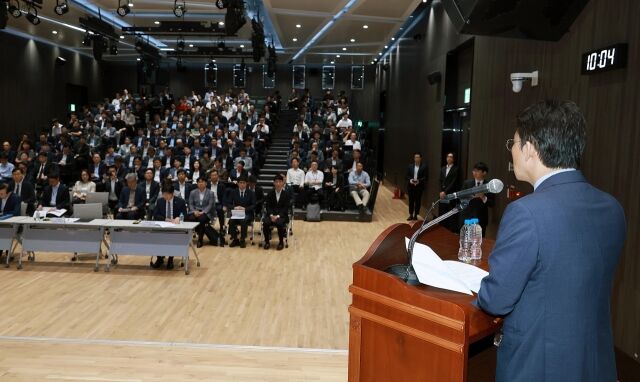 권대영 금융위 부위원장이 주재하는 금융권 CISO 간담회 장면 /뉴시스