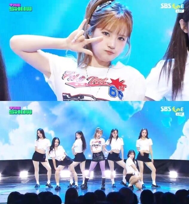 SBS funE '더 쇼'/SBS funE '더 쇼' 방송 캡처