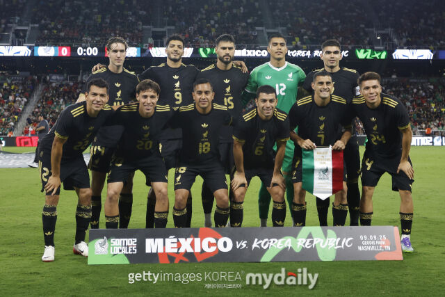 멕시코 대표팀/게티이미지코리아