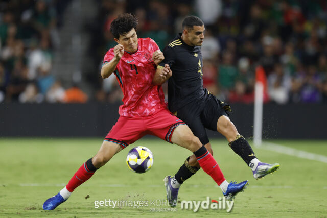 한국과 멕시코의 경기장면/게티이미지코리아