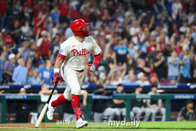 MLB 필라델피아 필리스 카일 슈와버./게티이미지코리아