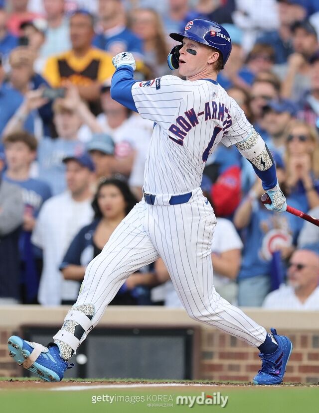 시카고 컵스 피트 크로우-암스트롱./게티이미지코리아