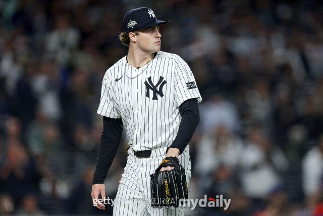 뉴욕 양키스 캠 슐리틀러가 일부 극성 팬들에게 살해 협박을 받았다./게티이미지코리아