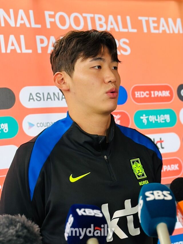 7일 고양종합운동장에서 인터뷰를 진행한 김지수./마이데일리 DB