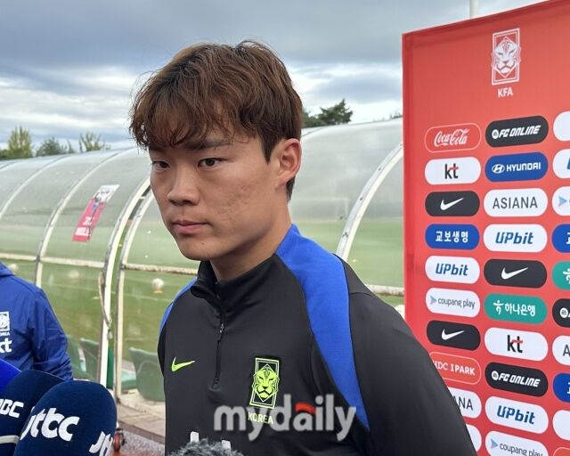 대한민국 축구대표팀 오현규./고양종합운동장보조경기장=노찬혁 기자